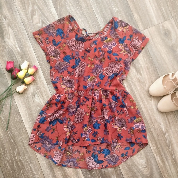 Tops - Floral Babydoll